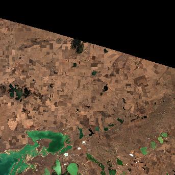 Sentinel-2 satellite image of the area on 13 Oct 2026, 11 days after this event