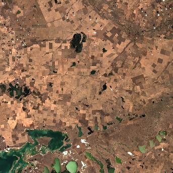 Sentinel-2 satellite image of the area on 23 Sep 2026, 9 days after this event