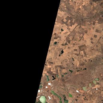 Sentinel-2 satellite image of the area on 30 Sep 2026, the day after this event