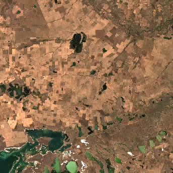 Sentinel-2 satellite image of the area on 8 Sep 2026, the day after this event