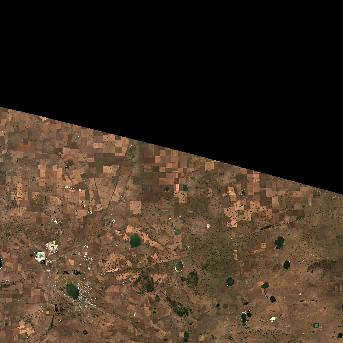 Sentinel-2 satellite image of the area on 8 Sep 2026, the day after this event