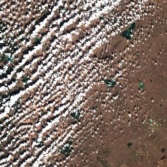 Sentinel-2 satellite image of the area on 23 Sep 2026, 9 days after this event
