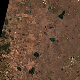 Sentinel-2 satellite image of the area on 30 Sep 2026, the day after this event