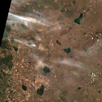 Sentinel-2 satellite image of the area on 5 Sep 2026, 2 days before this event