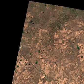 Sentinel-2 satellite image of the area on 7 Sep 2026, the day before this event