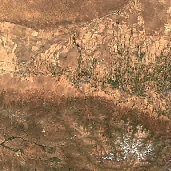 Sentinel-2 satellite image of the area on 9 Sep 2026, the day before this event