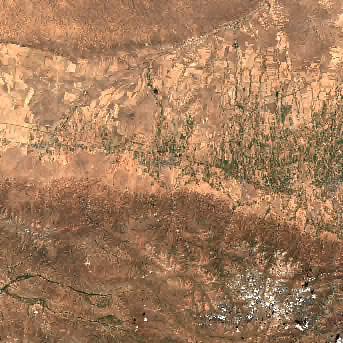 Sentinel-2 satellite image of the area on 19 Sep 2026, the day after this event