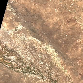 Sentinel-2 satellite image of the area on 9 Sep 2026, the day after this event