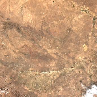Sentinel-2 satellite image of the area on 16 Sep 2026, the same day, before the event was reported