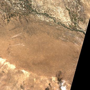 Sentinel-2 satellite image of the area on 29 Sep 2026, the day before this event