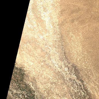 Sentinel-2 satellite image of the area on 26 Sep 2026, 2 days after this event
