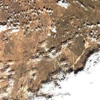 Sentinel-2 satellite image of the area on 9 Oct 2026, 10 days after this event