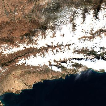 Sentinel-2 satellite image of the area on 8 Oct 2026, 19 days after this event