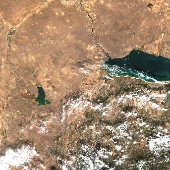 Sentinel-2 satellite image of the area on 16 Sep 2026, the day after this event