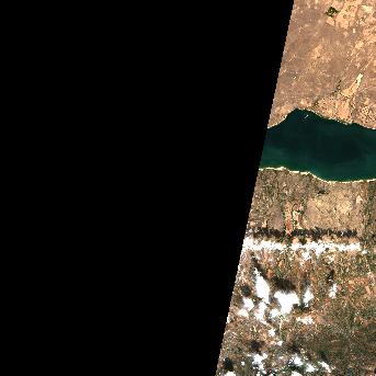 Sentinel-2 satellite image of the area on 23 Sep 2026, the day before this event