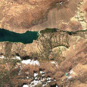 Sentinel-2 satellite image of the area on 23 Sep 2026, the same day, before the event was reported