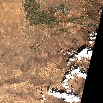 Sentinel-2 satellite image of the area on 26 Sep 2026, the day after this event