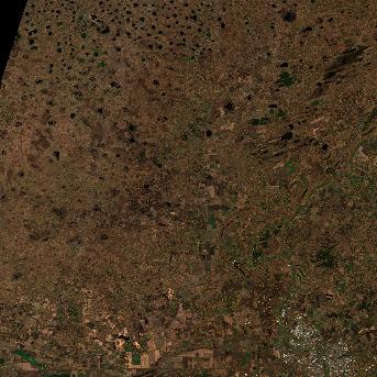 Sentinel-2 satellite image of the area on 15 Oct 2026, 13 days after this event