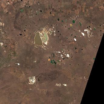 Sentinel-2 satellite image of the area on 30 Sep 2026, the day before this event
