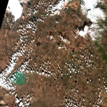 Sentinel-2 satellite image of the area on 24 Sep 2026, 3 days after this event