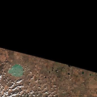 Sentinel-2 satellite image of the area on 27 Sep 2026, the same day, before the event was reported