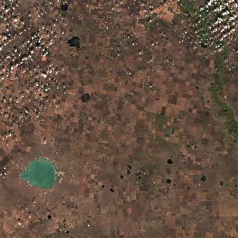 Sentinel-2 satellite image of the area on 30 Sep 2026, 3 days after this event
