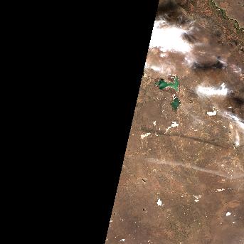 Sentinel-2 satellite image of the area on 1 Oct 2026, 2 days after this event