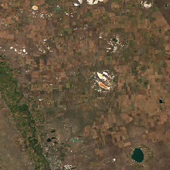 Sentinel-2 satellite image of the area on 11 Sep 2026, the day before this event