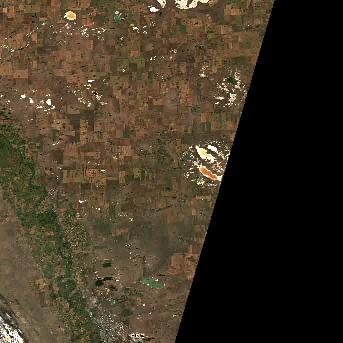 Sentinel-2 satellite image of the area on 12 Sep 2026, the same day, before the event was reported