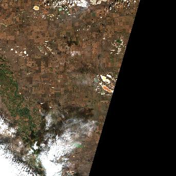 Sentinel-2 satellite image of the area on 22 Sep 2026, 5 days after this event