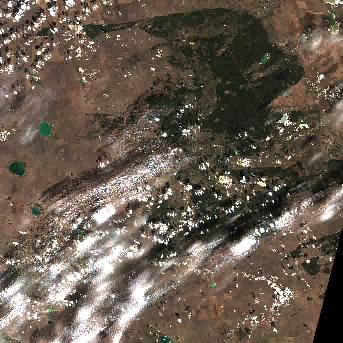 Sentinel-2 satellite image of the area on 14 Sep 2026, 7 days before this event