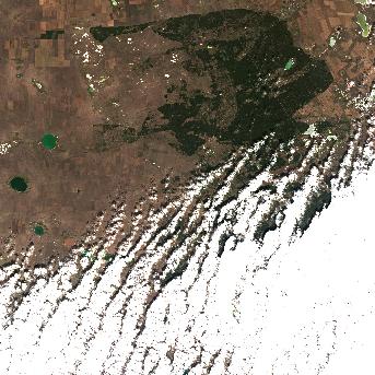 Sentinel-2 satellite image of the area on 26 Sep 2026, 2 days before this event