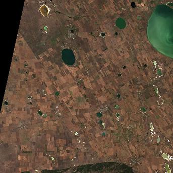 Sentinel-2 satellite image of the area on 1 Oct 2026, 2 days after this event