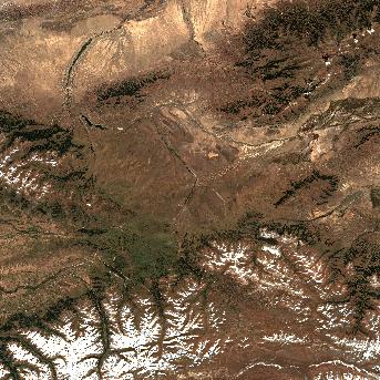 Sentinel-2 satellite image of the area on 28 Sep 2026, 9 days after this event