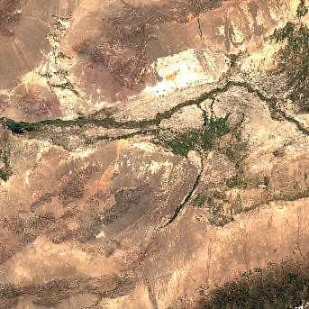 Sentinel-2 satellite image of the area on 18 Sep 2026, the day before this event