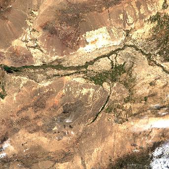 Sentinel-2 satellite image of the area on 23 Sep 2026, the same day, before the event was reported