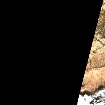 Sentinel-2 satellite image of the area on 30 Sep 2026, the same day, before the event was reported