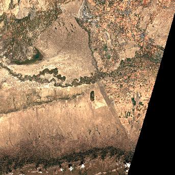 Sentinel-2 satellite image of the area on 28 Sep 2026, 3 days after this event