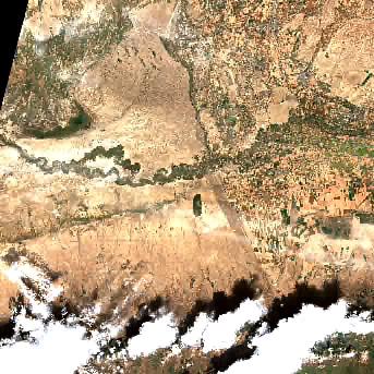 Sentinel-2 satellite image of the area on 20 Sep 2026, the day after this event