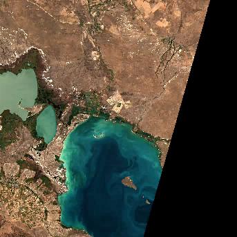 Sentinel-2 satellite image of the area on 18 Sep 2026, the same day, before the event was reported