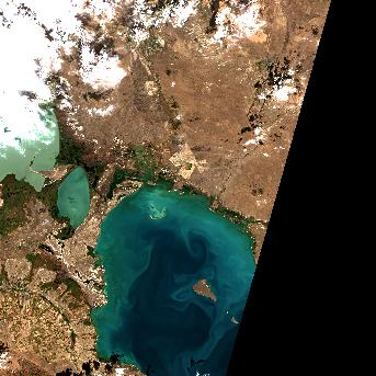 Sentinel-2 satellite image of the area on 23 Sep 2026, the day before this event
