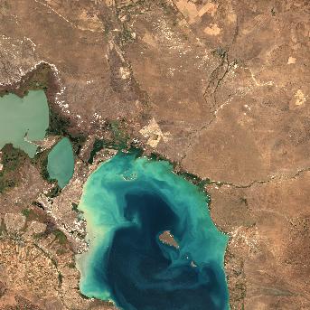 Sentinel-2 satellite image of the area on 30 Sep 2026, the same day, before the event was reported