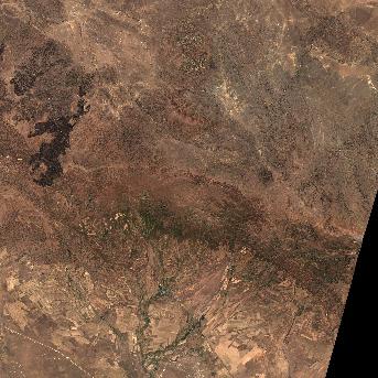 Sentinel-2 satellite image of the area on 28 Sep 2026, the day before this event