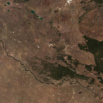 Sentinel-2 satellite image of the area on 11 Oct 2026, 12 days after this event