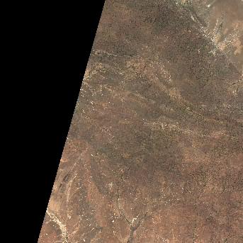 Sentinel-2 satellite image of the area on 8 Sep 2026, the day after this event