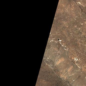 Sentinel-2 satellite image of the area on 28 Sep 2026, 4 days after this event