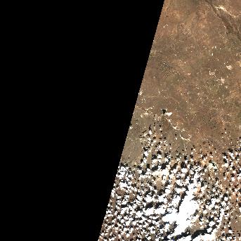 Sentinel-2 satellite image of the area on 23 Sep 2026, 4 days after this event