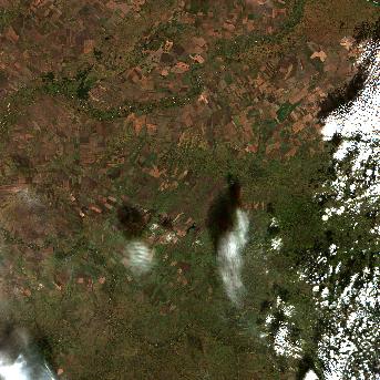 Sentinel-2 satellite image of the area on 3 Oct 2026, 3 days after this event