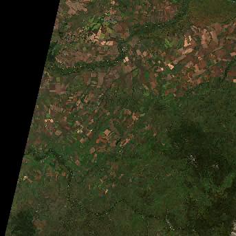 Sentinel-2 satellite image of the area on 12 Sep 2026, the day after this event