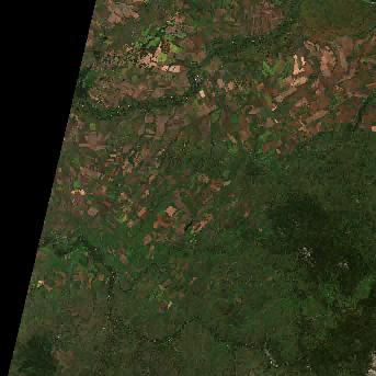 Sentinel-2 satellite image of the area on 10 Sep 2026, the day before this event